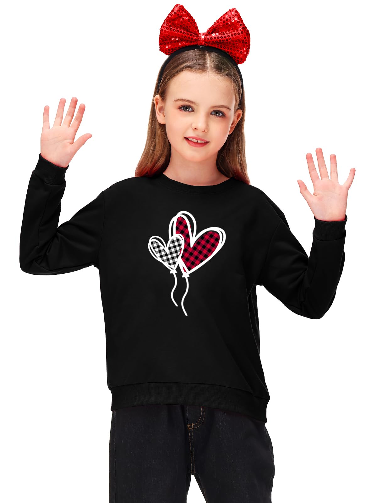 Remimi Unisex Kids St. Patrick's Day Sweatshirt Long Sleeve Mardi Gras Pullover Tops 3-14 Years - Image 6